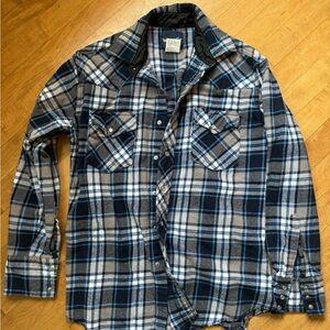 Wrangler 100% cotton flannel Shacket